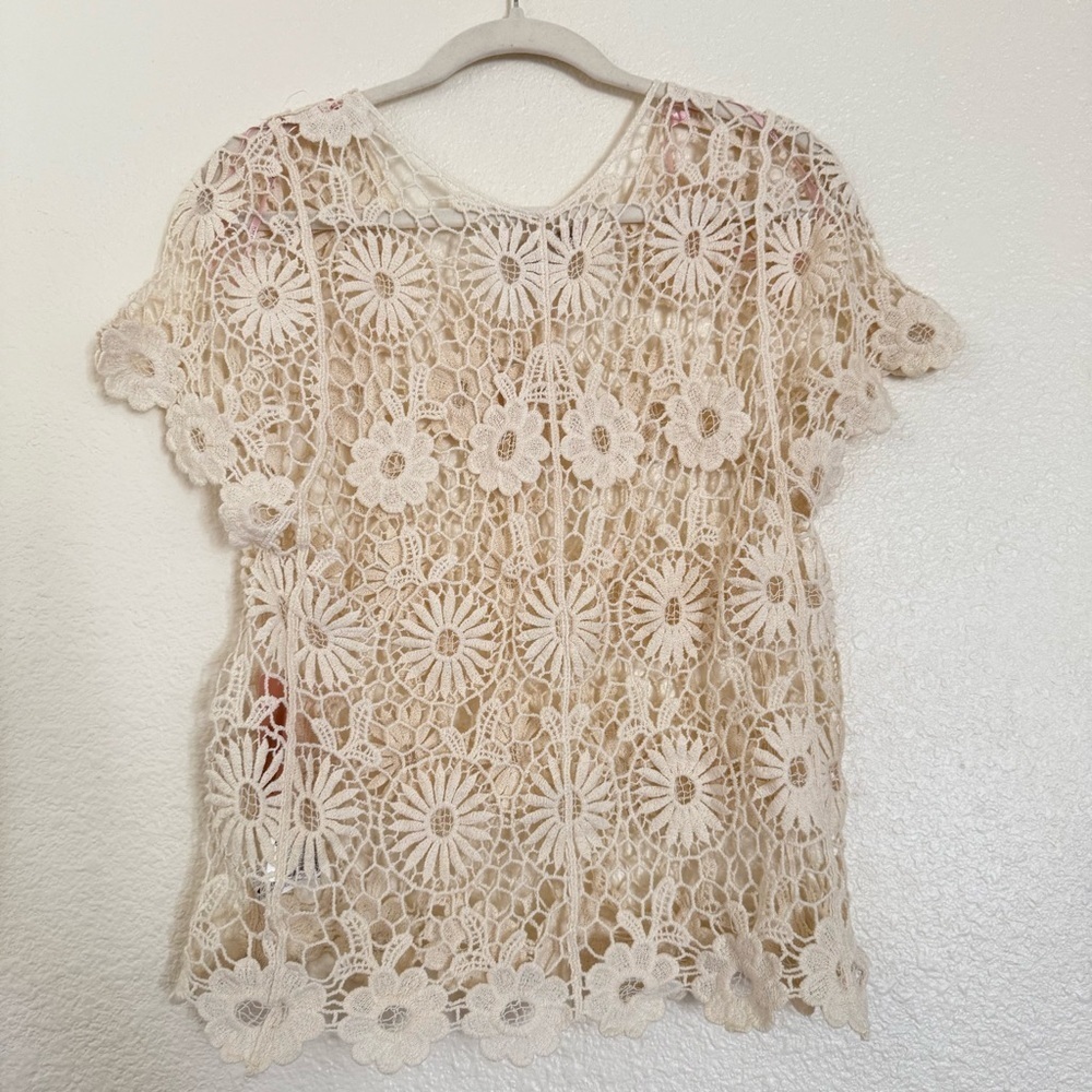 NWT forever 21 crochet top - Picture 7 of 7